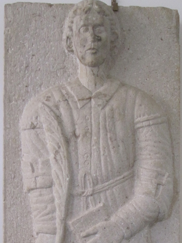 Museo Archeologico Nazionale dell'Alta Val d'Agri: Altorilievo raffigurante San Laverio