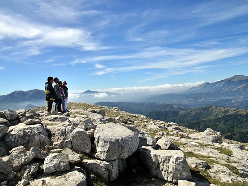 Escursione in montagna